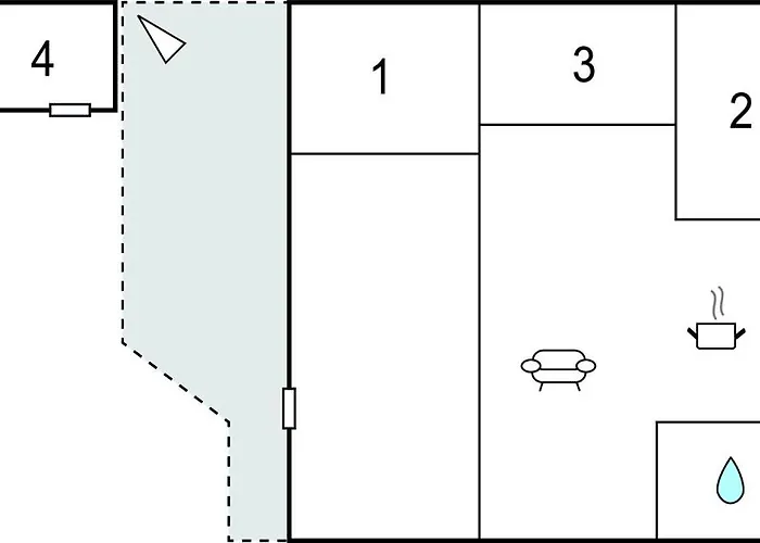 4 Bedroom Lovely In Sjaellands Odde Сasa de vacaciones